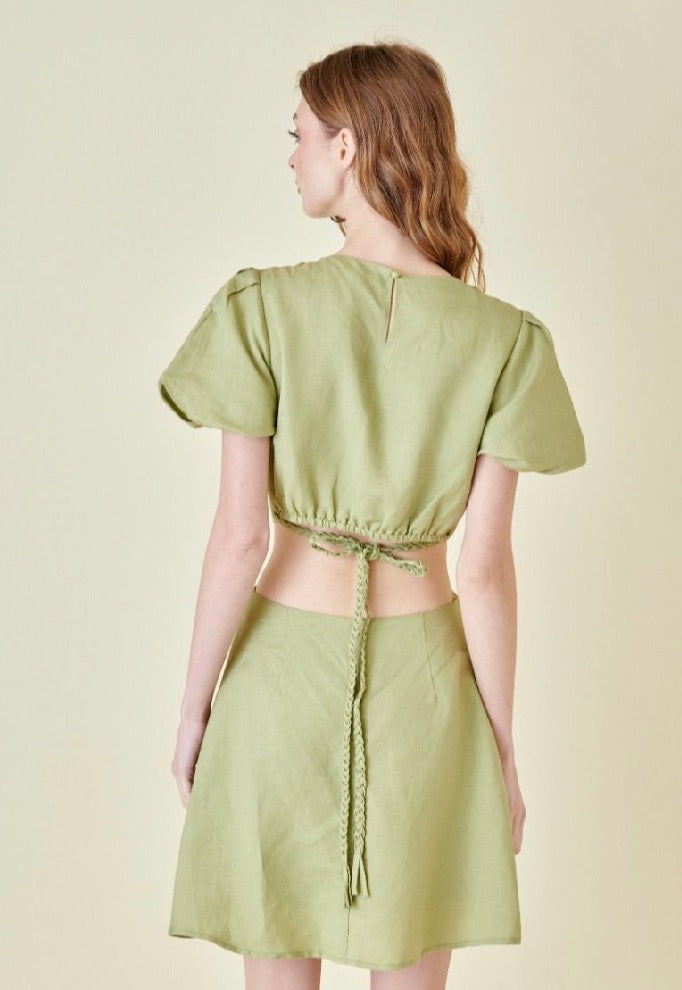 SAGE DRESS