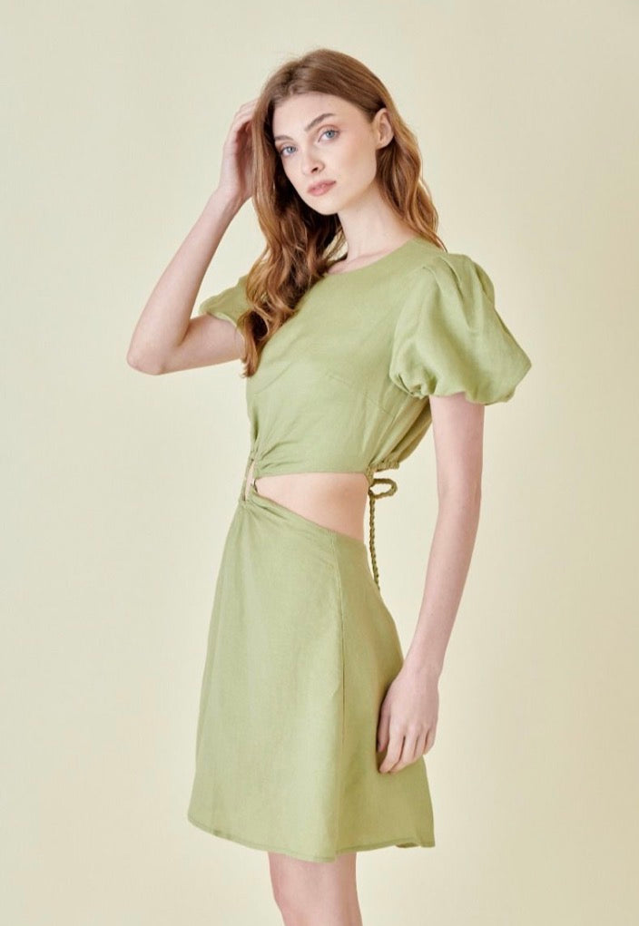 SAGE DRESS