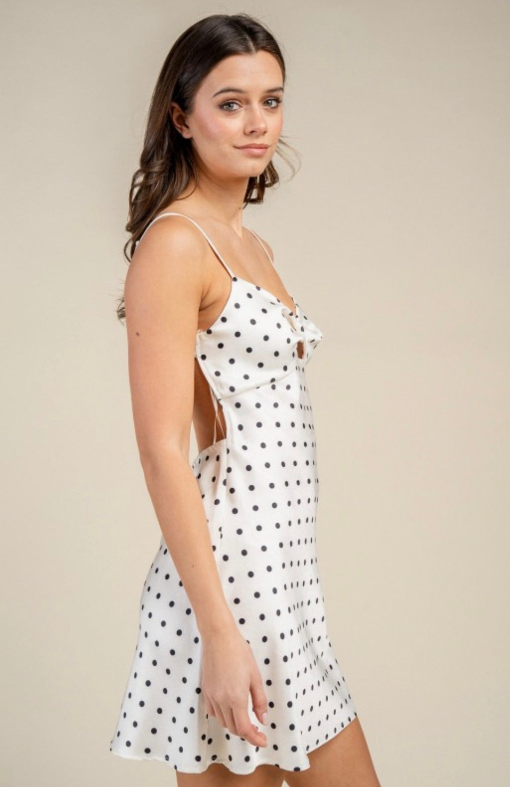 MABEL SATIN DRESS