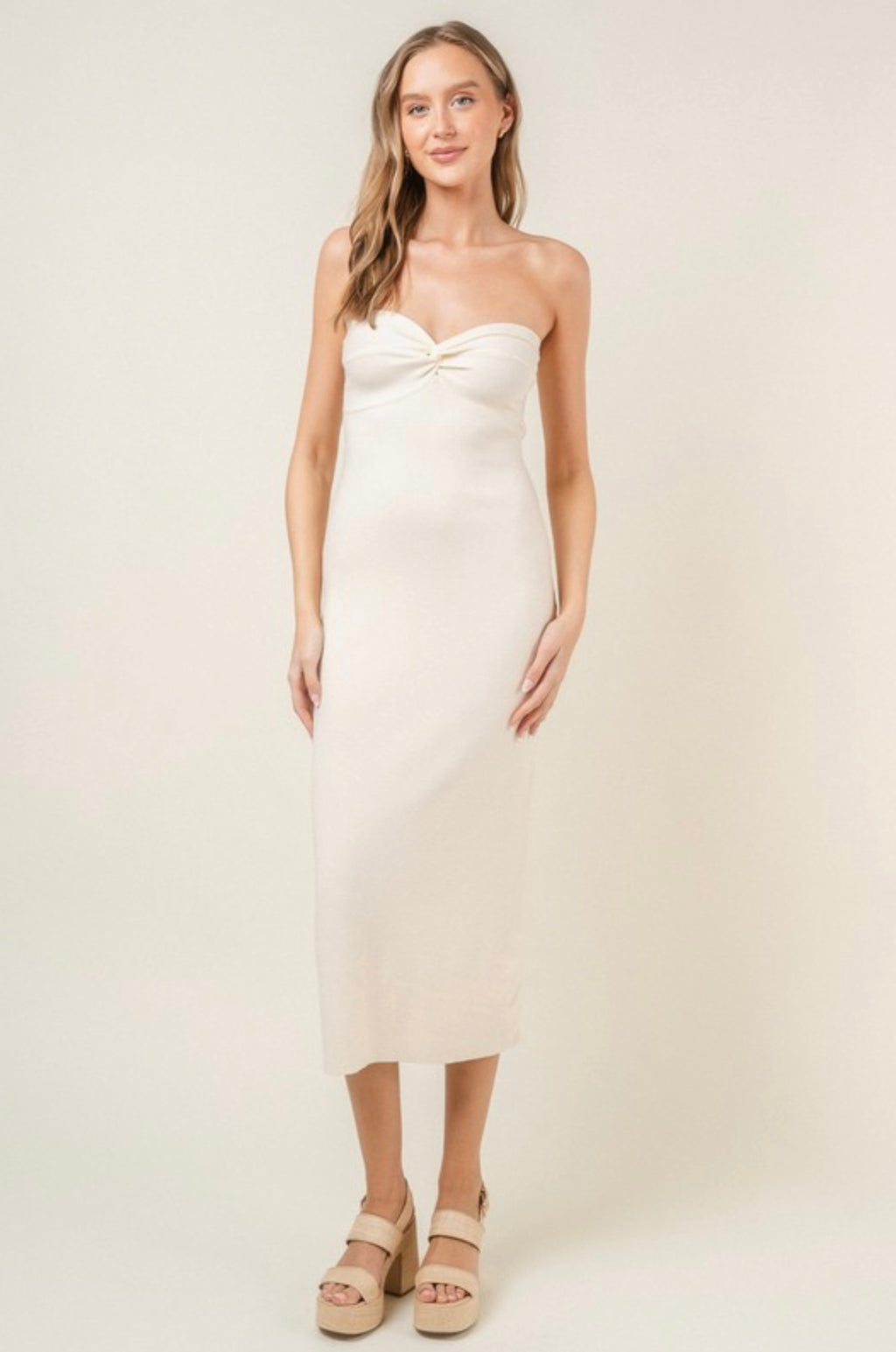 ISABELLA IVORY DRESS