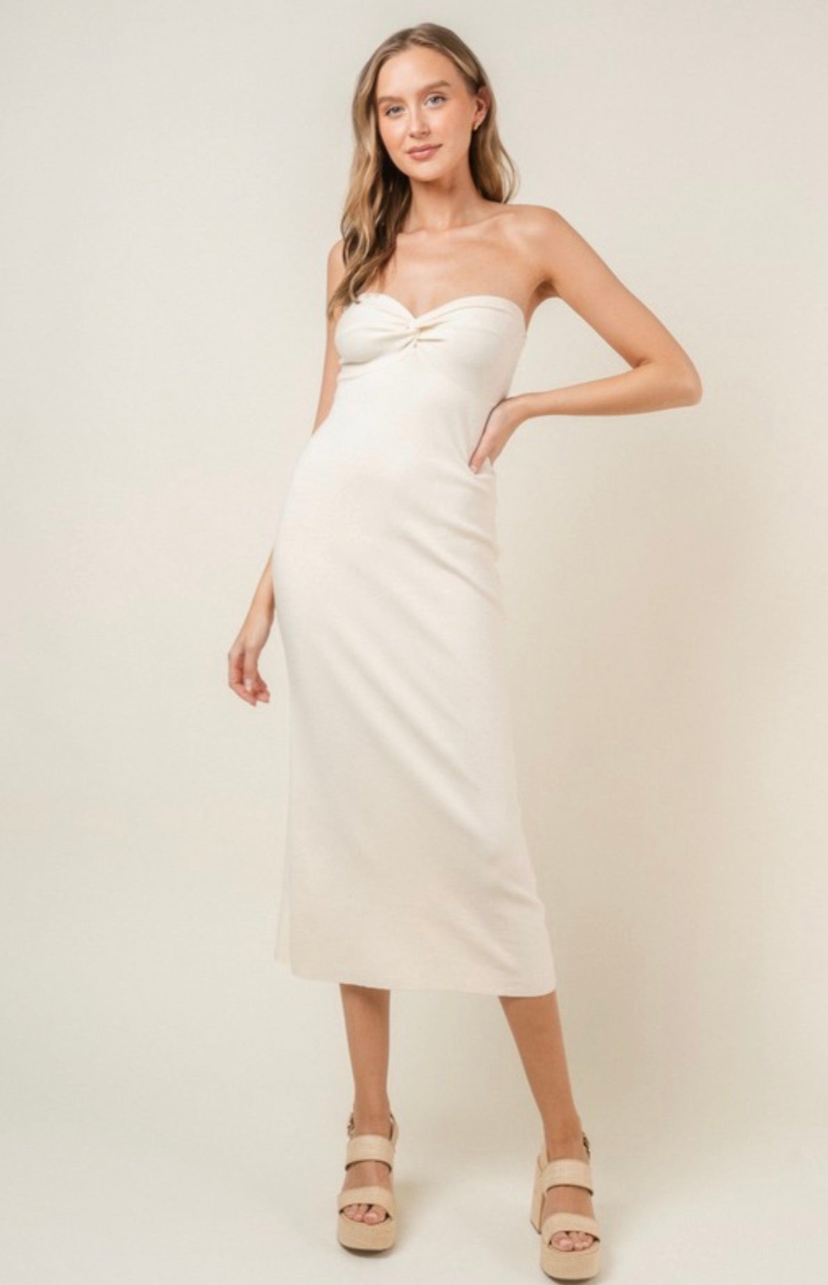 ISABELLA IVORY DRESS