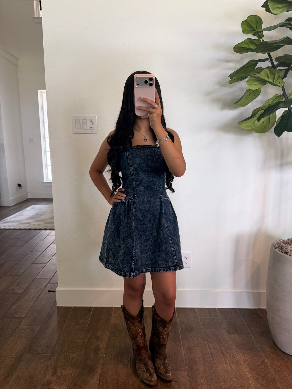 DENIM DRESS