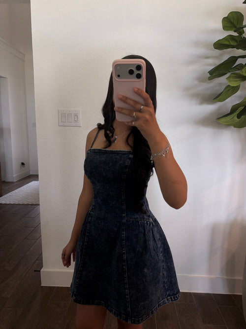 DENIM DRESS