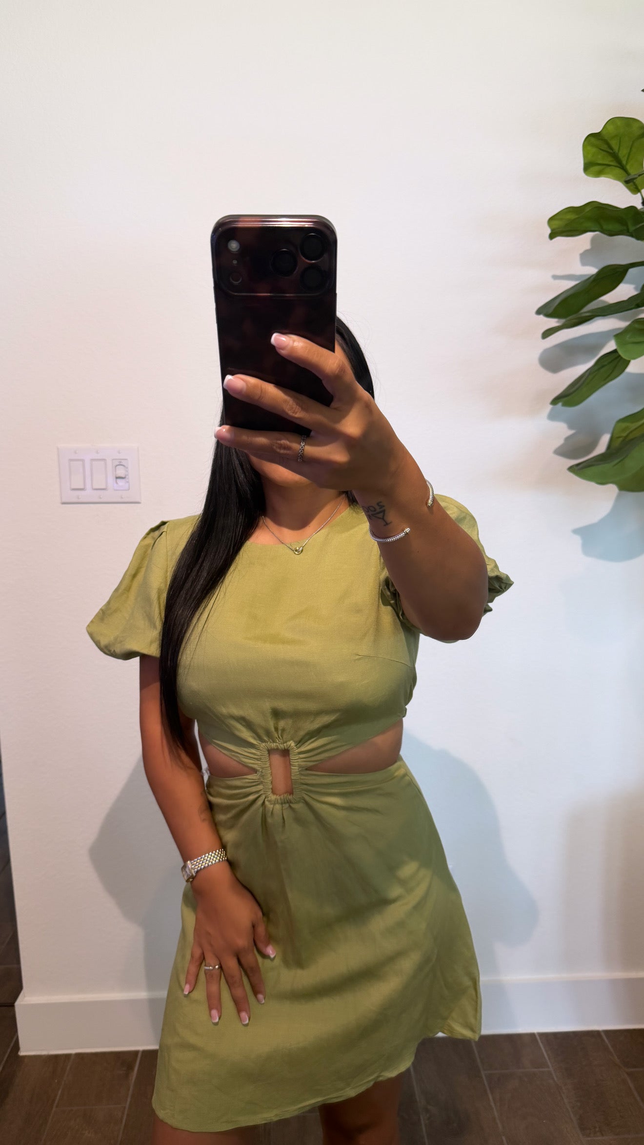 SAGE DRESS