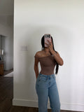 YESENIA  MOCHA BODYSUIT