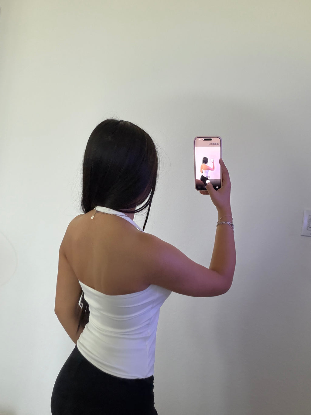 AMELIA HALTER TOP